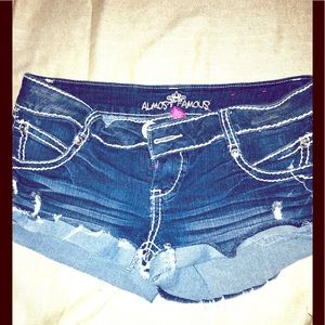 🎀🎀 ALMOST FAMOUS BLUE JEAN SHORTS🎀🎀